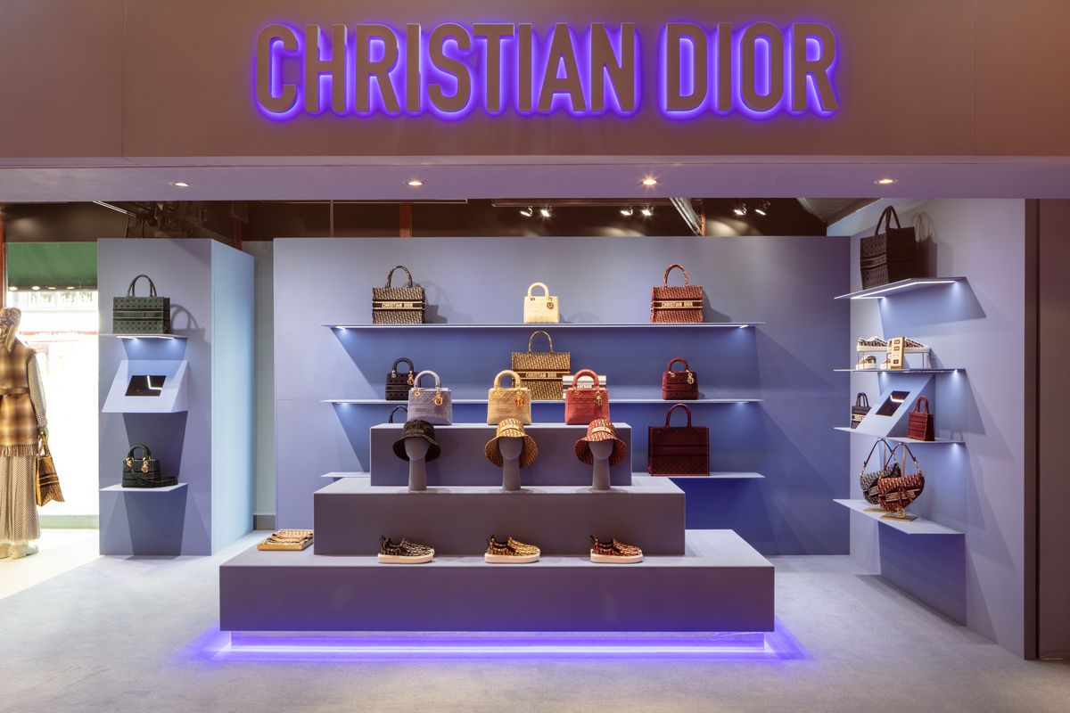 Pop-up-Store von Dior bei Harrods