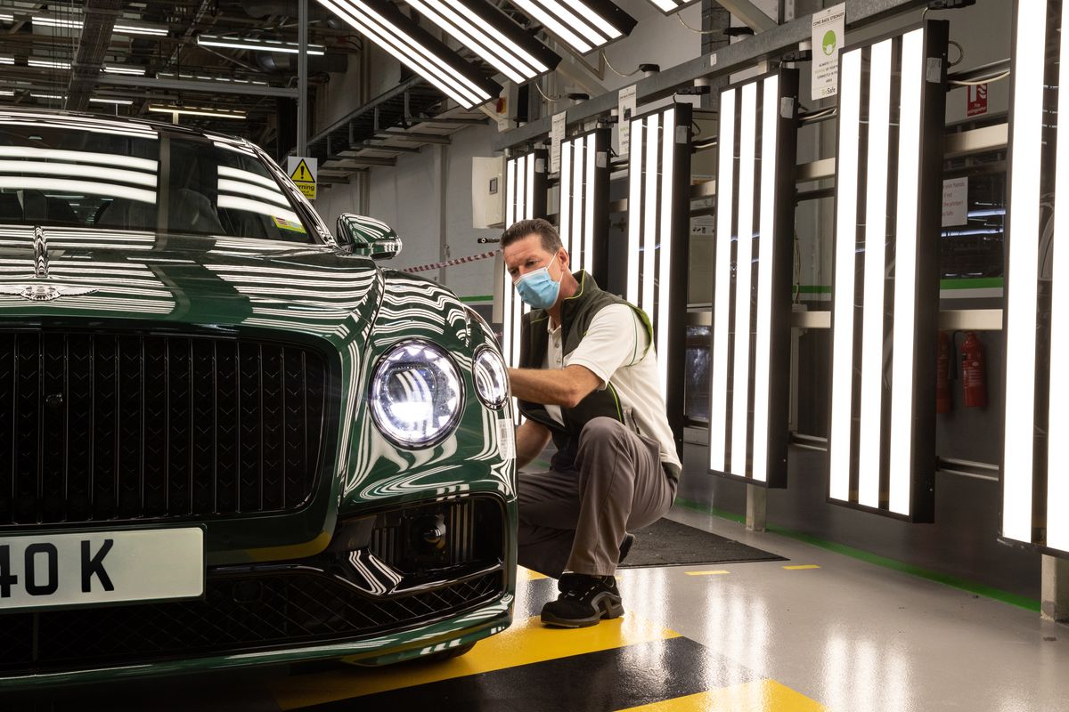 Bentley feiert das 40.000ste Exemplar des Flying Spur
