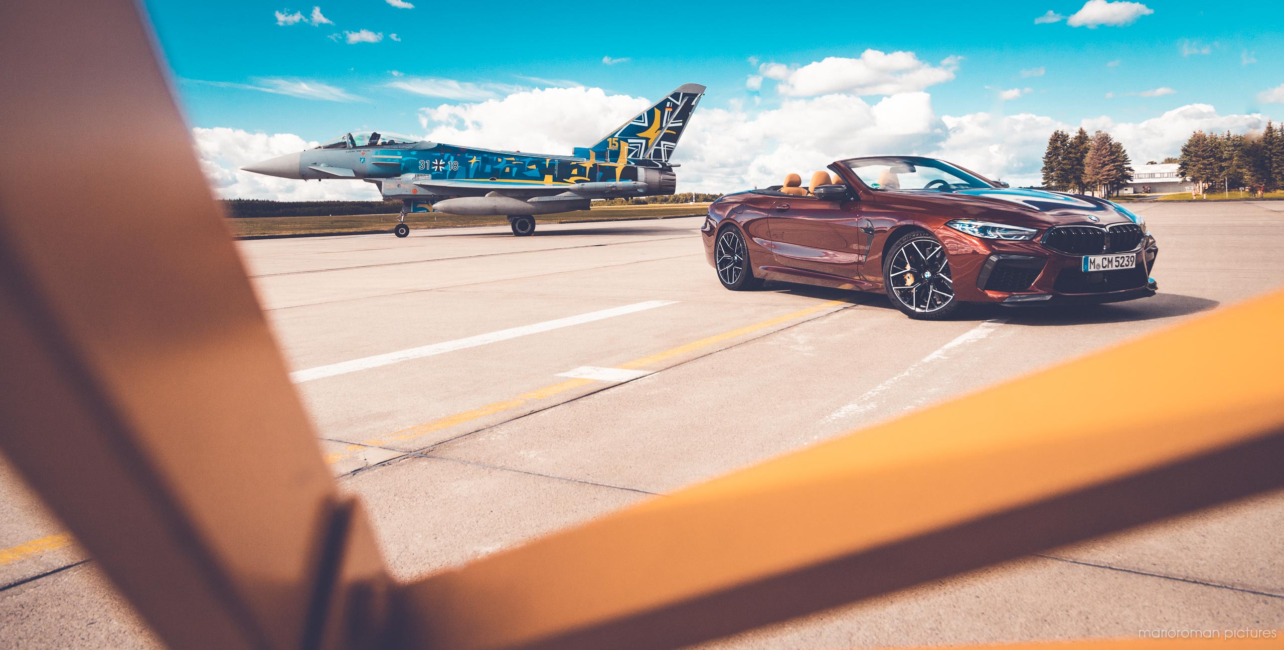 Eurofighter Typhoon, BMW M8 Cabriolet Competition