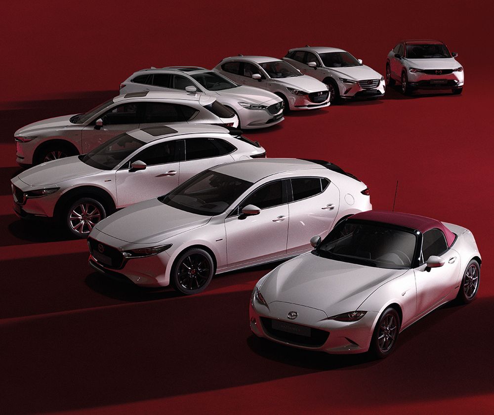 100th Anniversary: Sondermodelle von Mazda