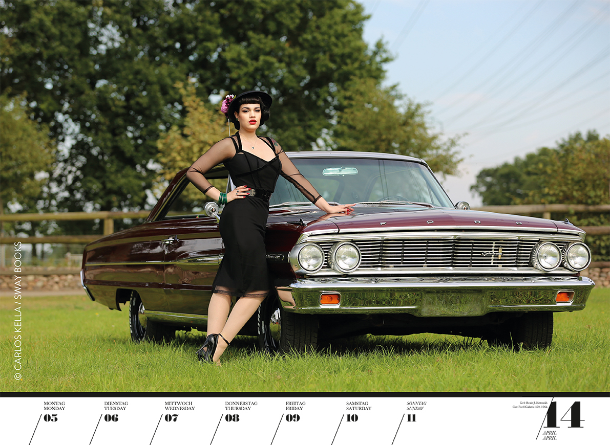 Kalender Girls & Legendary US-Cars 2021