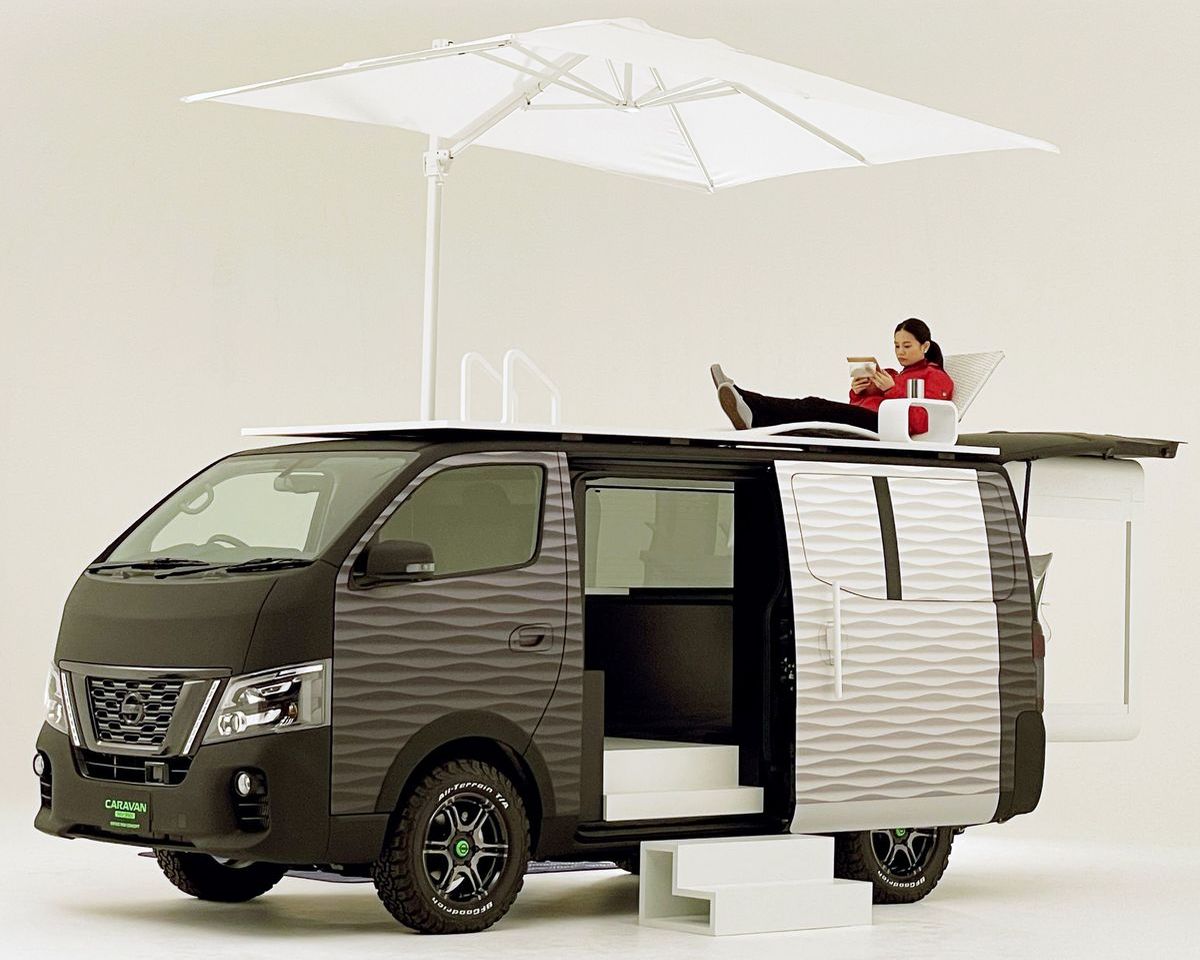 Nissan NV350 Caravan Office-Pod-Concept