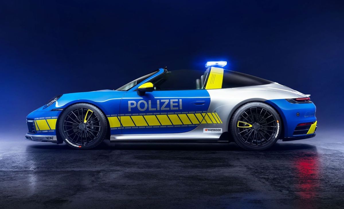 Tune It! Safe! - Techart Polizei Porsche 911 Targa 4