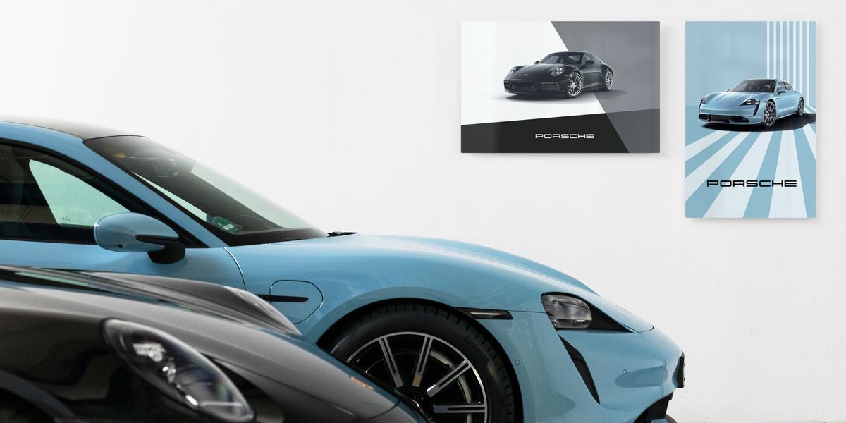 Der Porsche-Kunstdruck für die eigenen vier Wände