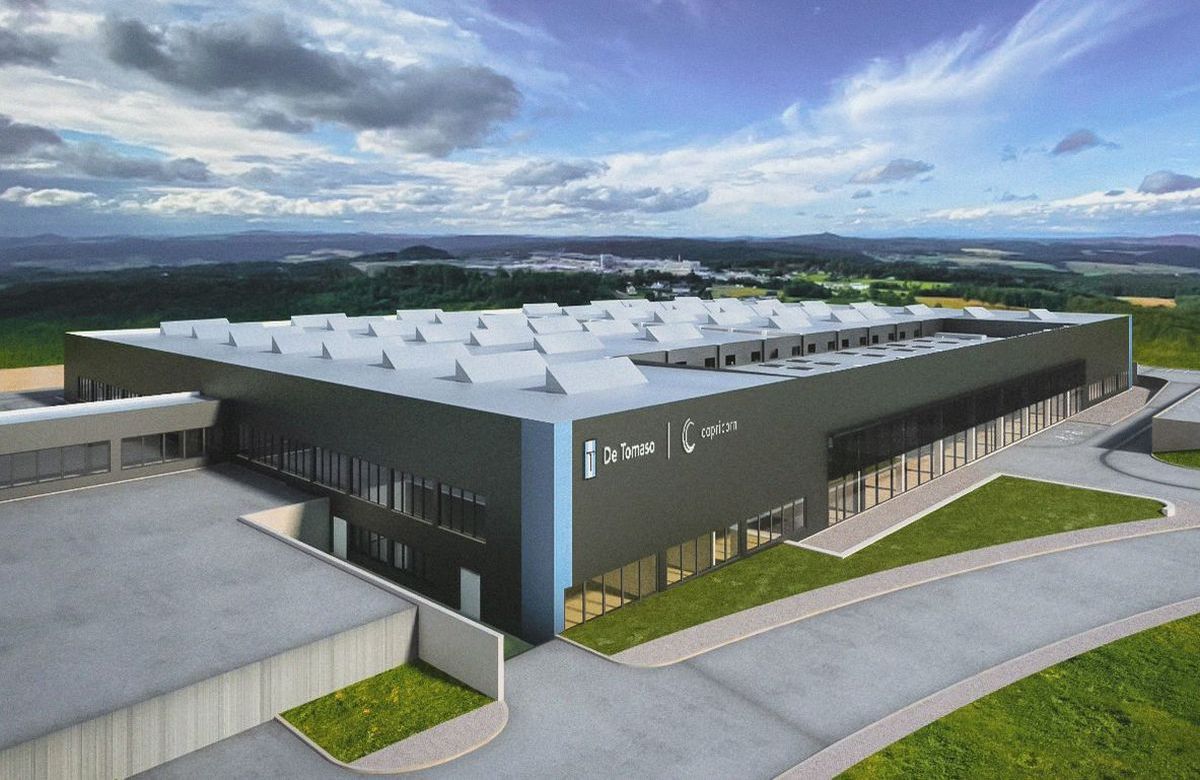 De Tomaso plant eine Fabrik am Nürburgring