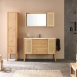 Neue Einrichtungstrends für ein behagliches Badezimmer - die Möbel aus Holz