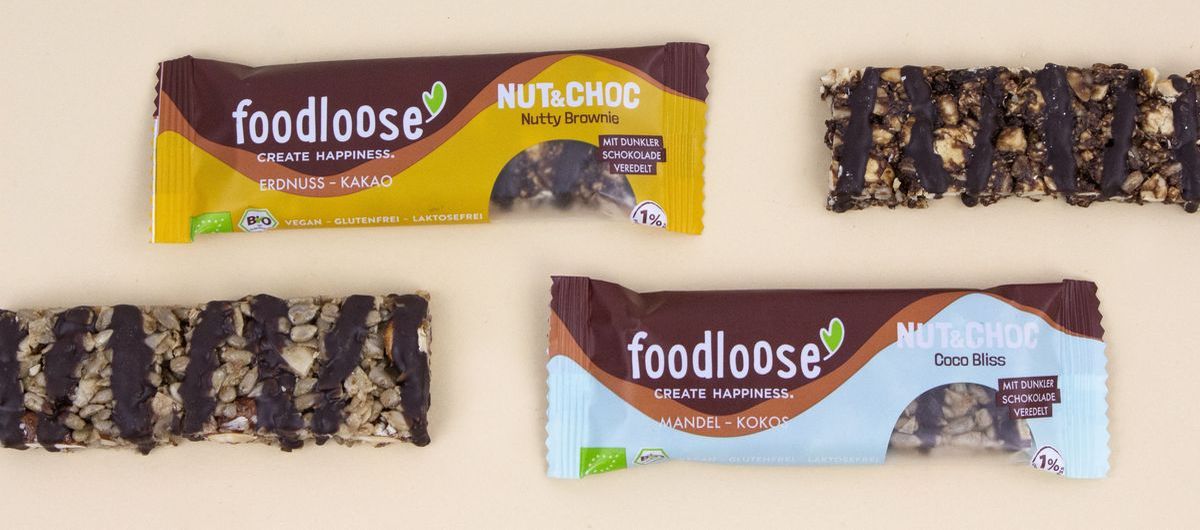 Nut&Choc Riegel von Foodloose