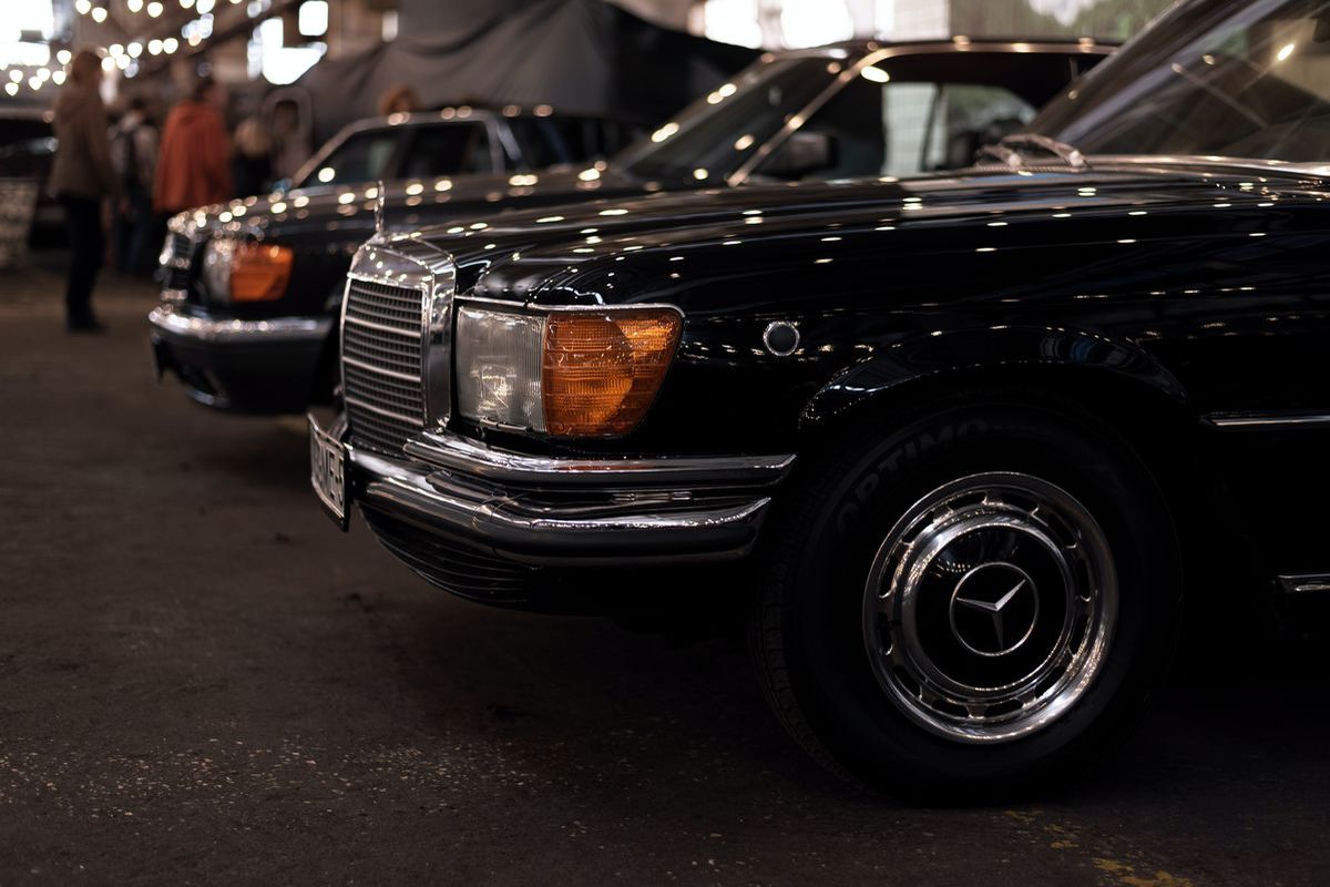 Foto: W116 von Mercedes-Benz.
