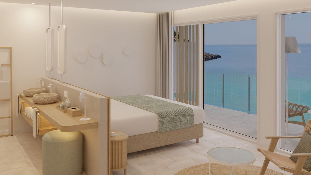 Foto: Universal Hotel Aquamarin - das erste Beach Club Hotel auf Mallorca.