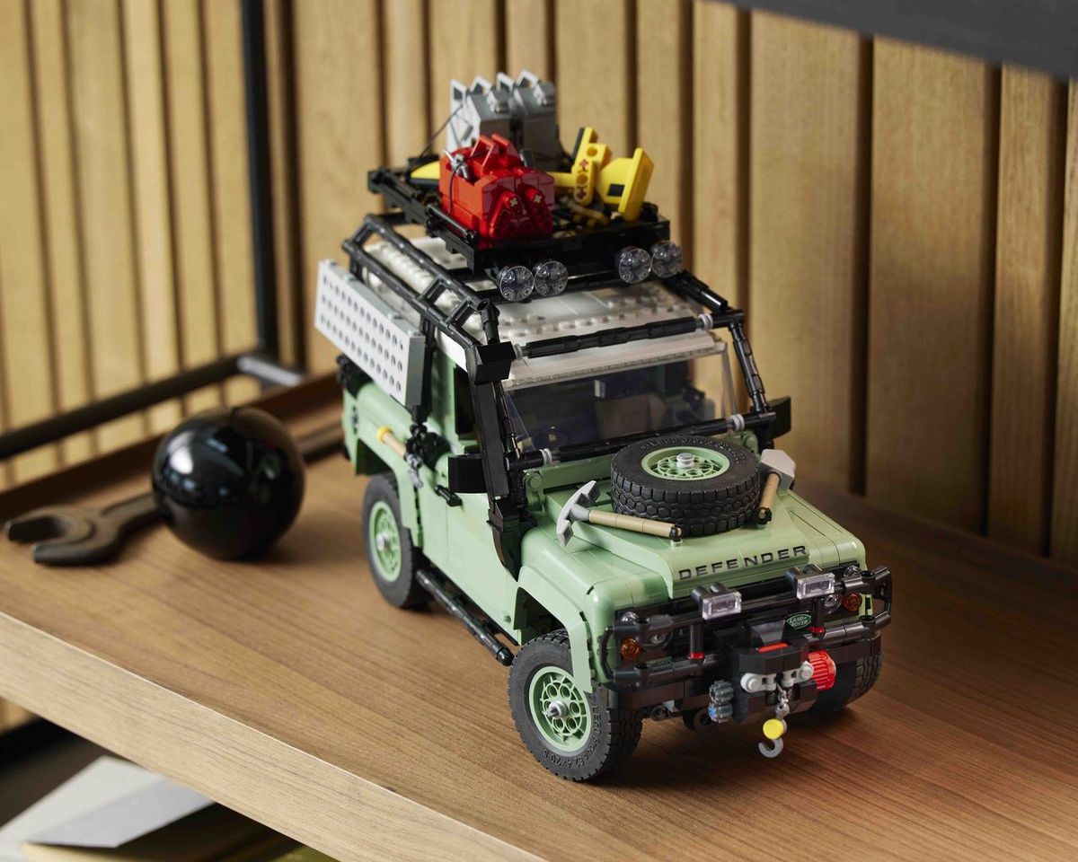 Foto: Land Rover Defender 90 von Lego.