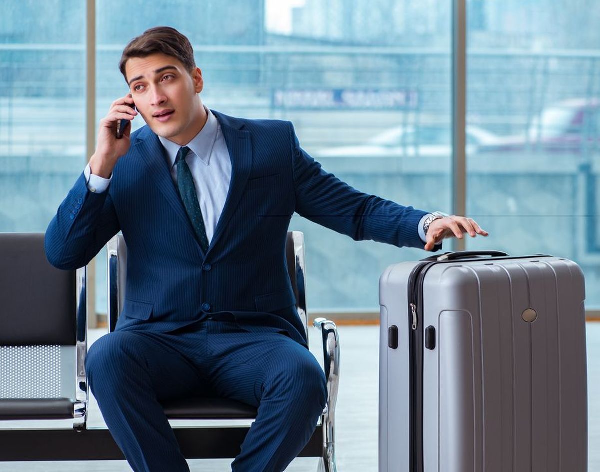 Foto: Verspätungen bei Geschäftsreisen.