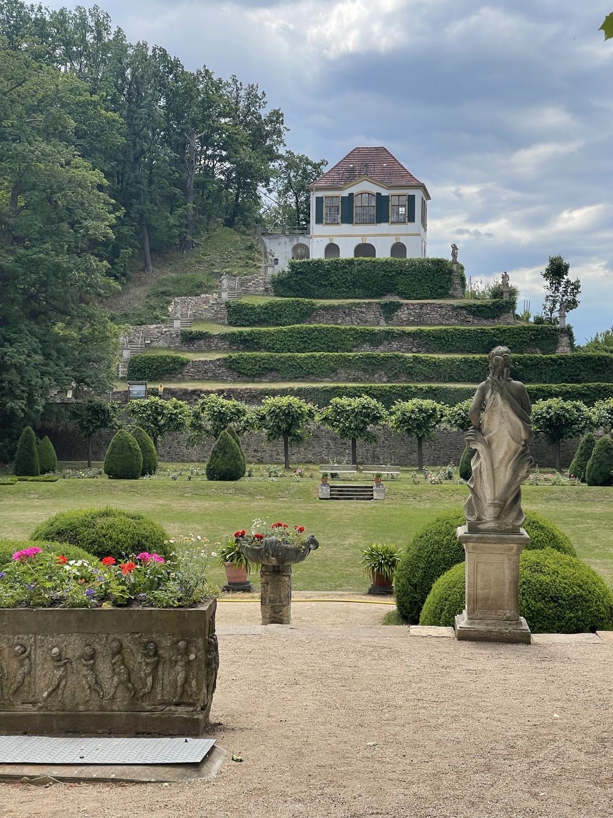 Foto: Schloss Seußlitz.