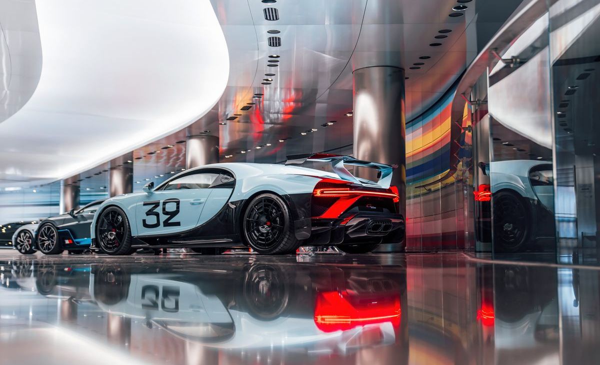 Foto: Der Bugatti-Showroom in Monaco.