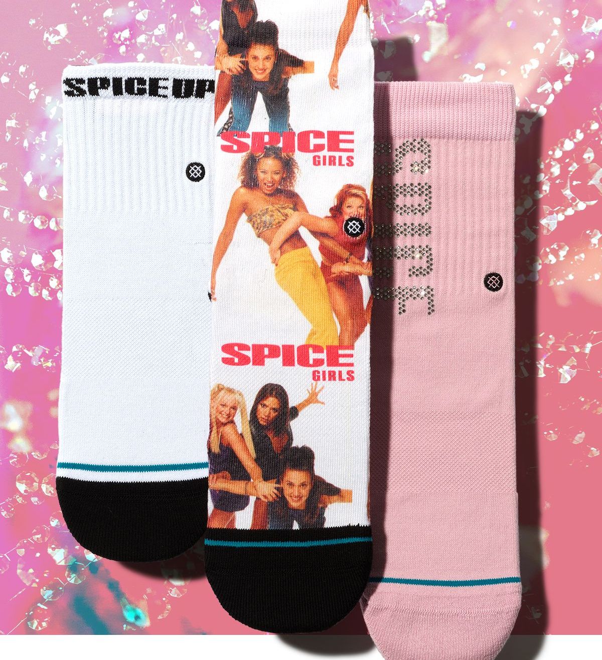 Foto: Die Socken der Spice Girls.