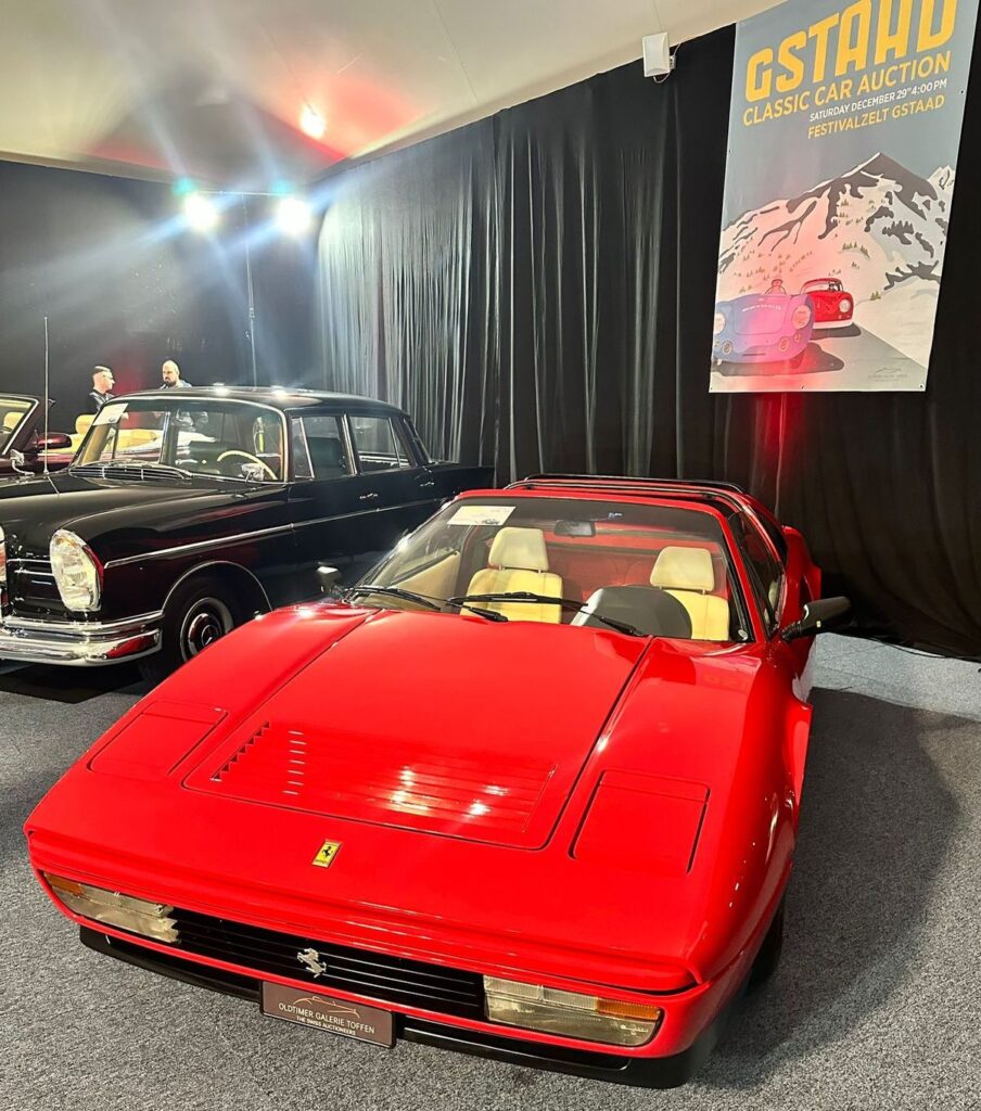 Review die "Classic Car Auction" 2023 in Gstaad Shots Magazin