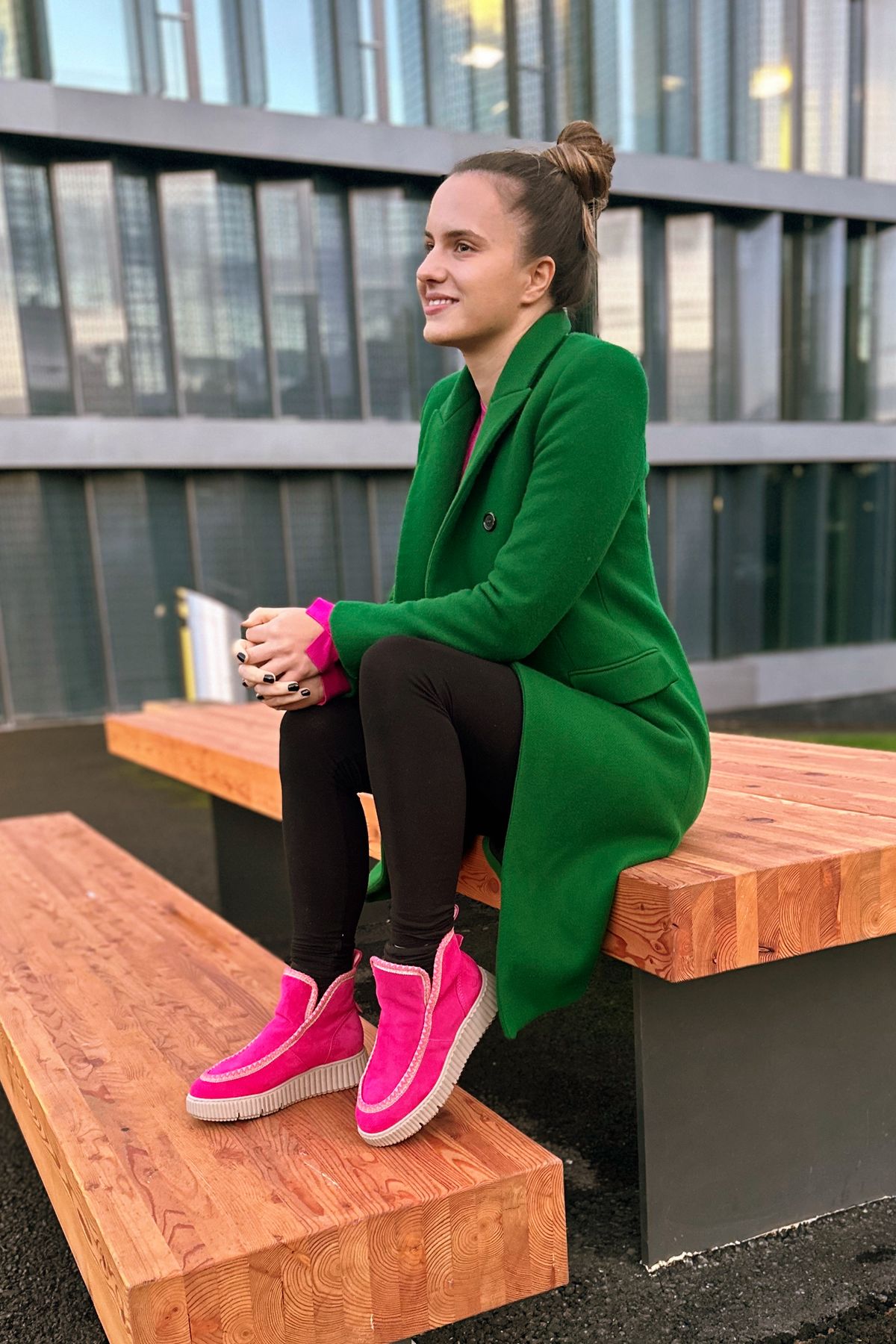 Foto: Winter-Style von Tamaris - Minela Fisic mit einem Hauch von Farbe.