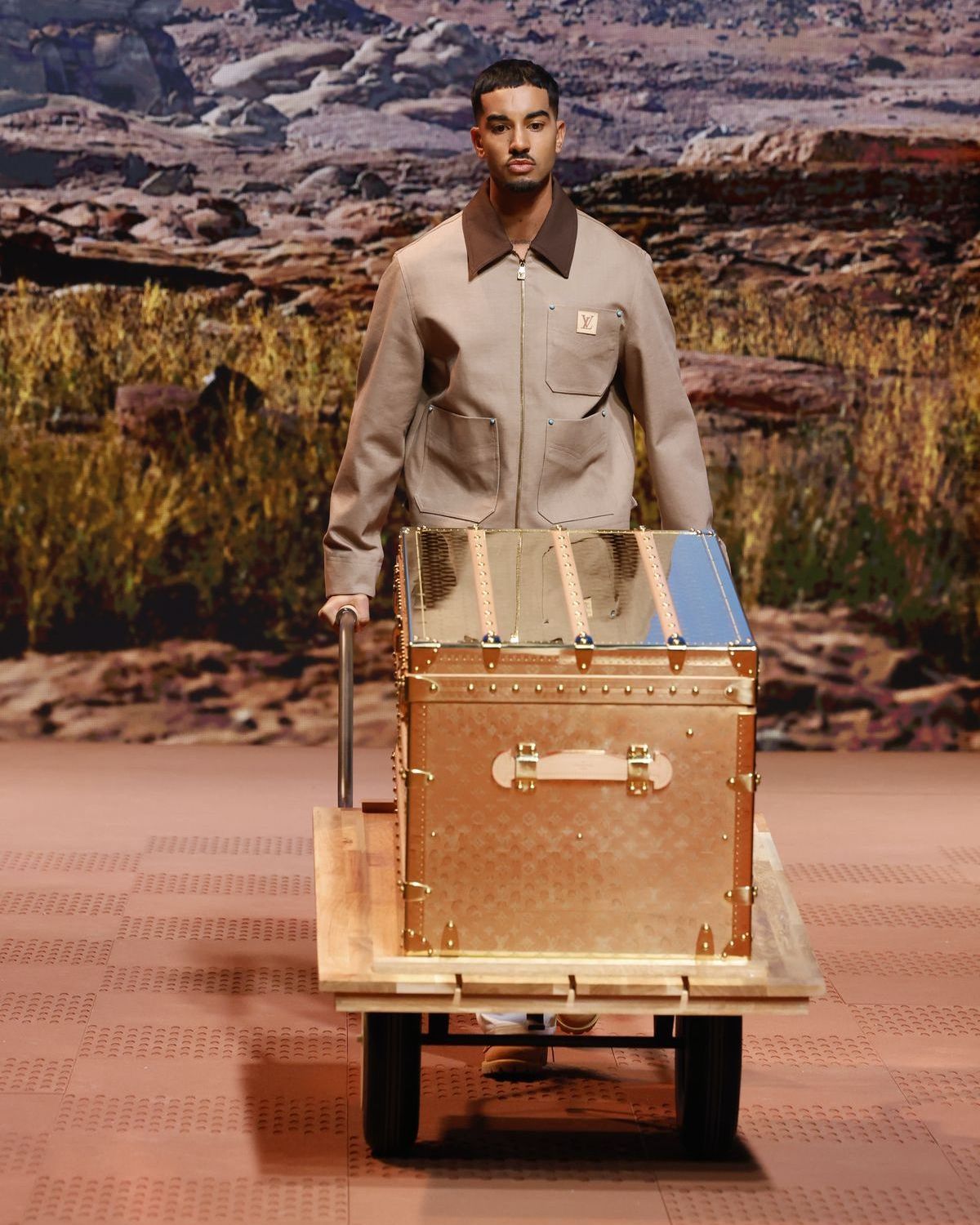 Foto: Louis Vuitton Herbst/Winter 2024 Herrenkollektion.