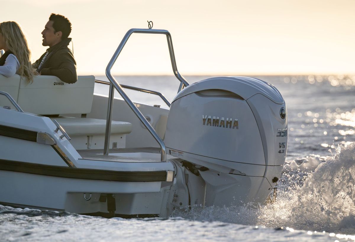 Foto: Yamaha-Außenbordmotor 350hp V6.