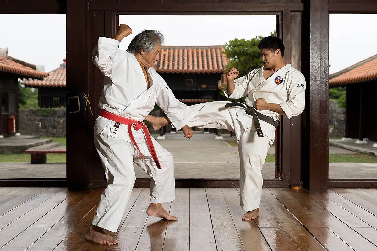 Foto: Karate, Okinawa.
