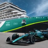 Das Aston Martin F1 Team sticht mit Regent Seven Seas Cruises in See