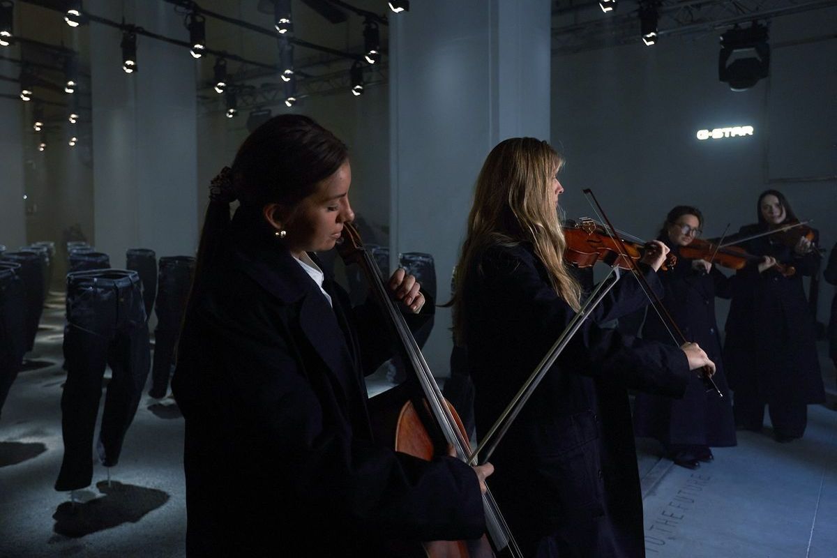 Foto: Die sehenswerte Installation von G-Star.