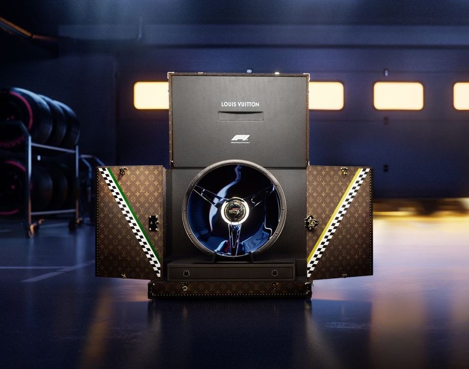 Foto: Louis Vuitton Trophy Trunk.