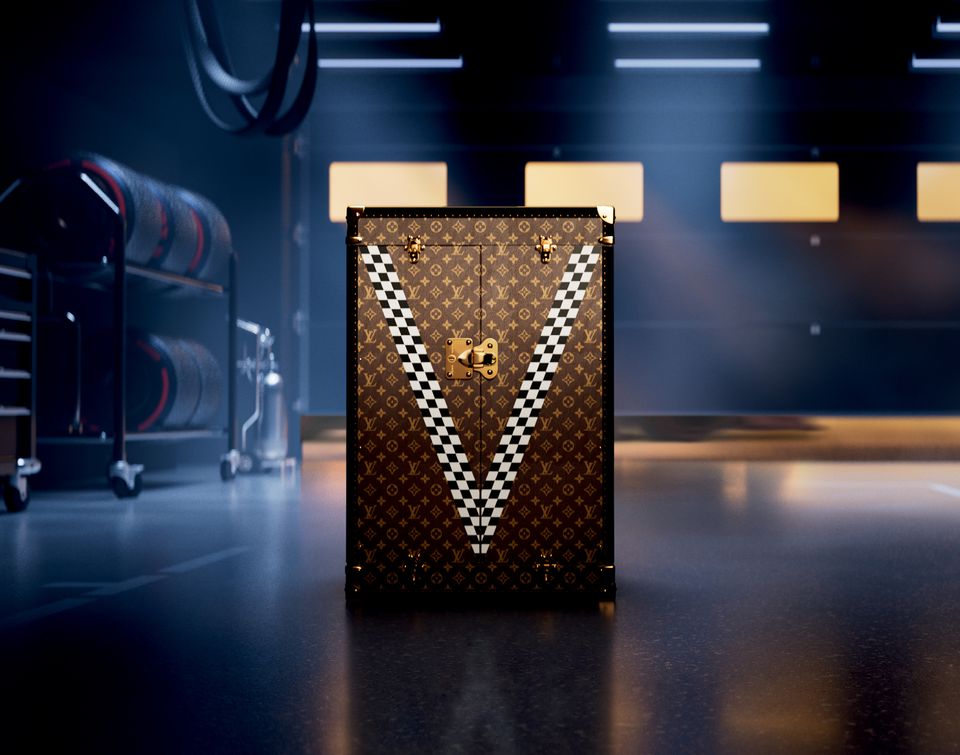 Foto: Louis Vuitton Trophy Trunk.