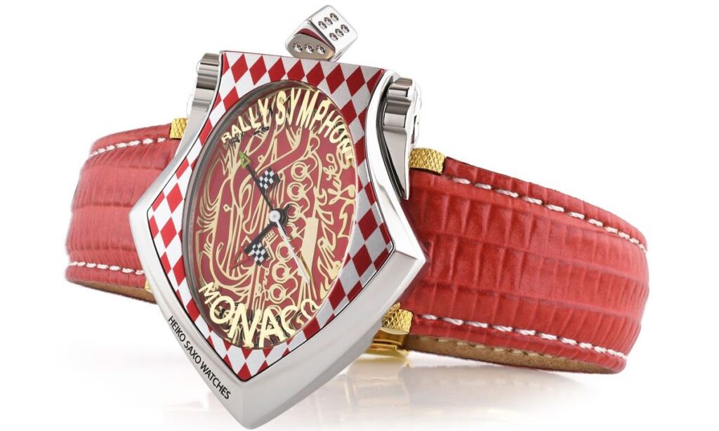 Foto: Die neue "Rally Symphony Monaco" Uhr von Heiko Saxo begeistert Sammler.