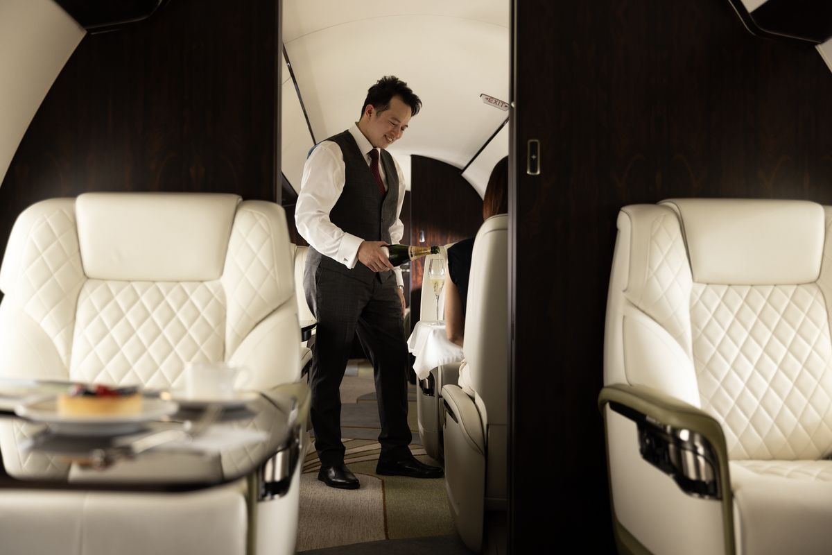 Flexjet fliegt mit der Gulfstream G700