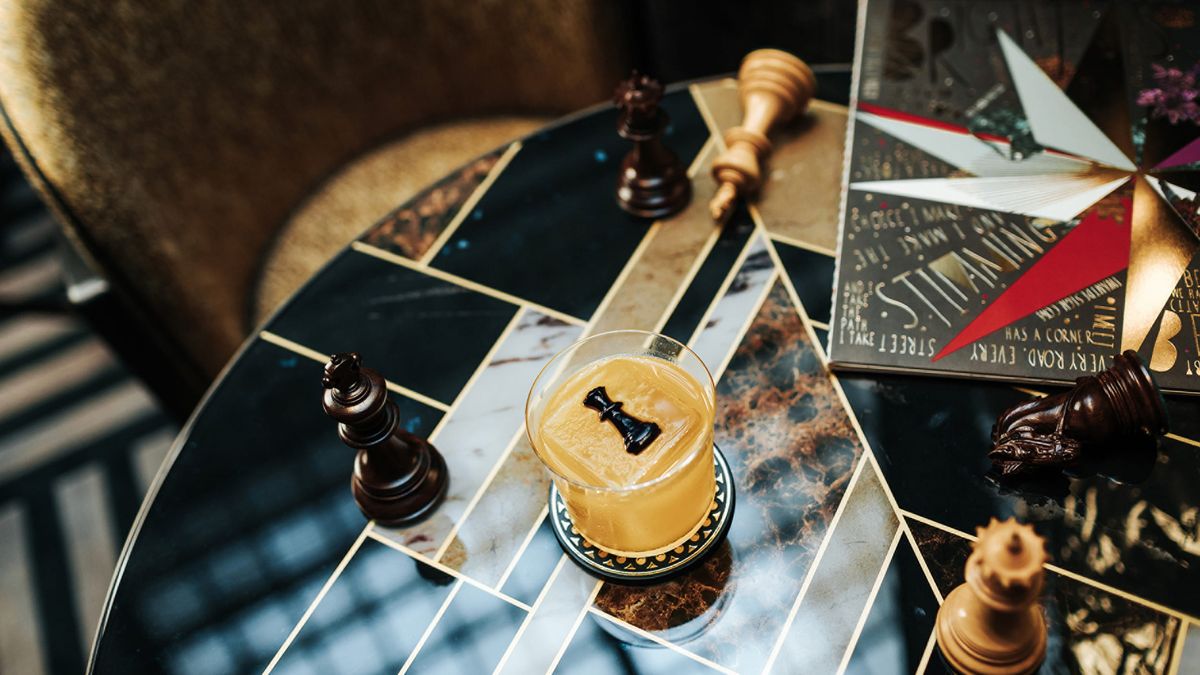 Budapest - die Múzsa Bar im Four Seasons Gresham Palace