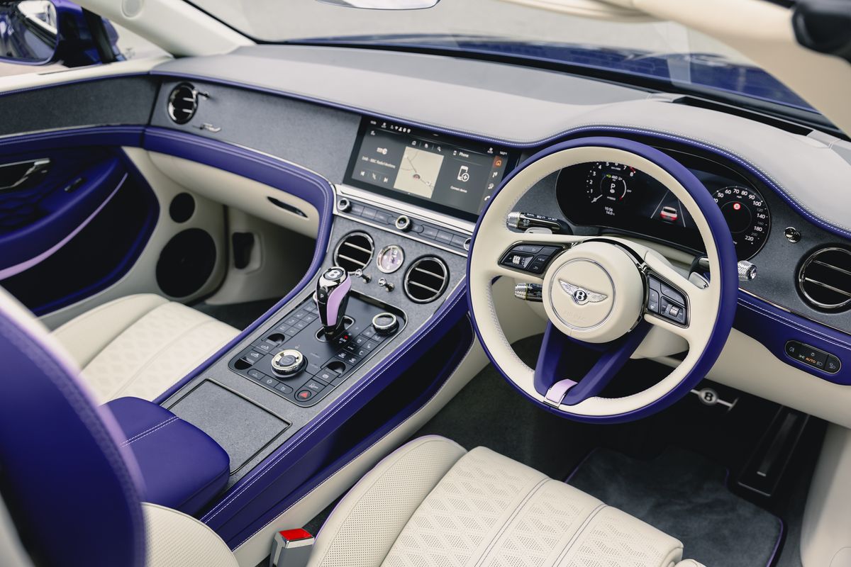 Bentley Continental GTC Speed in exklusivem "Violette"