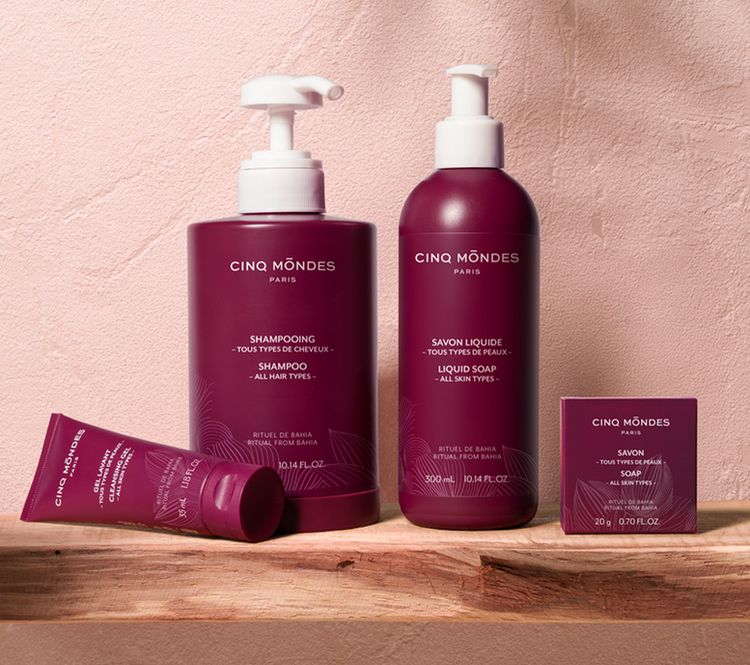 Groupe GM und Cinq Mondes erneuern Hotelpflegeserie