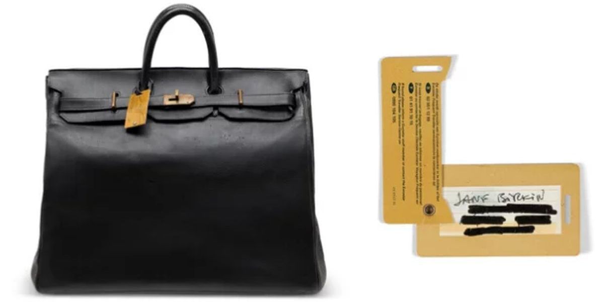 Christie’s Paris versteigert Hermès Bag von Jane Birkin und Serge Gainsbourg