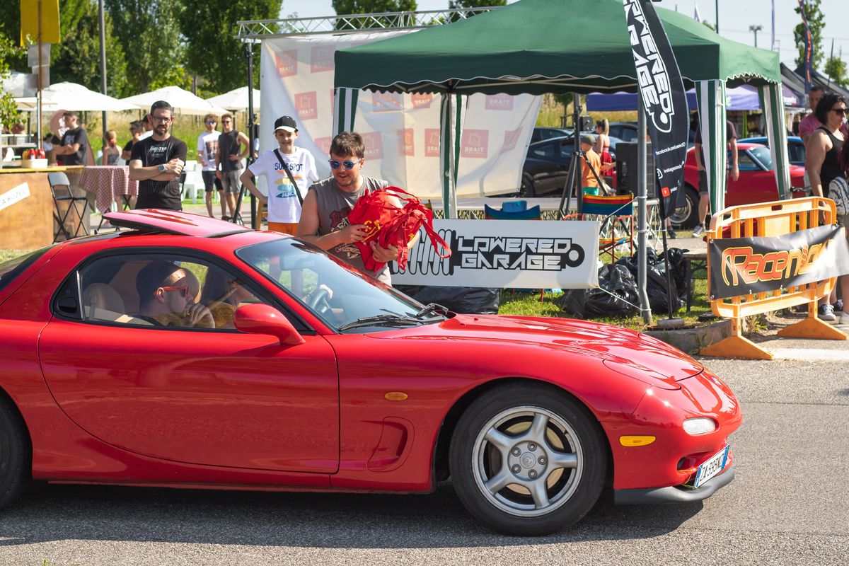 Deutsch-japanisches Autokult-Duell in Villesse
