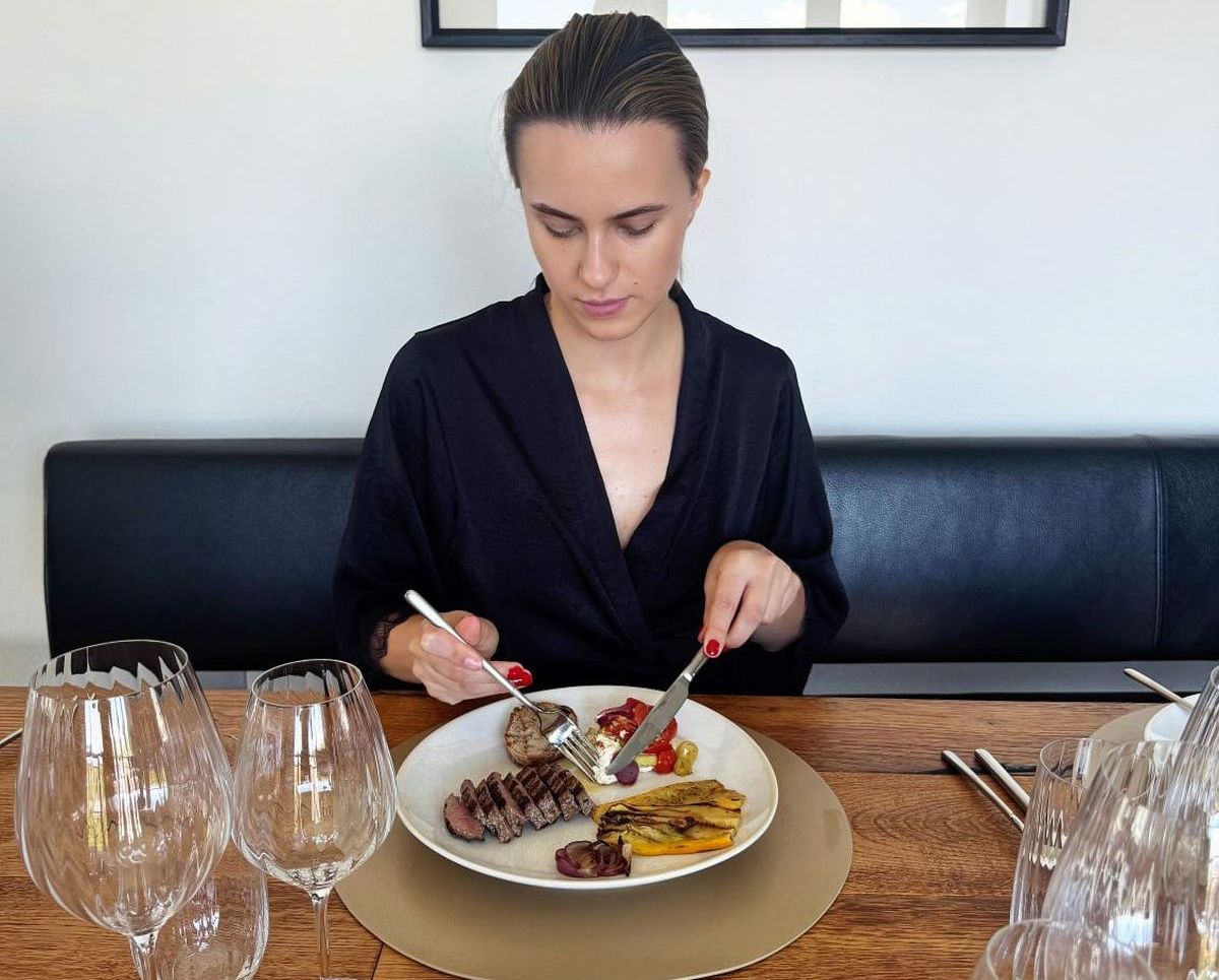 Model Minela Fisic testet Sola Switzerland