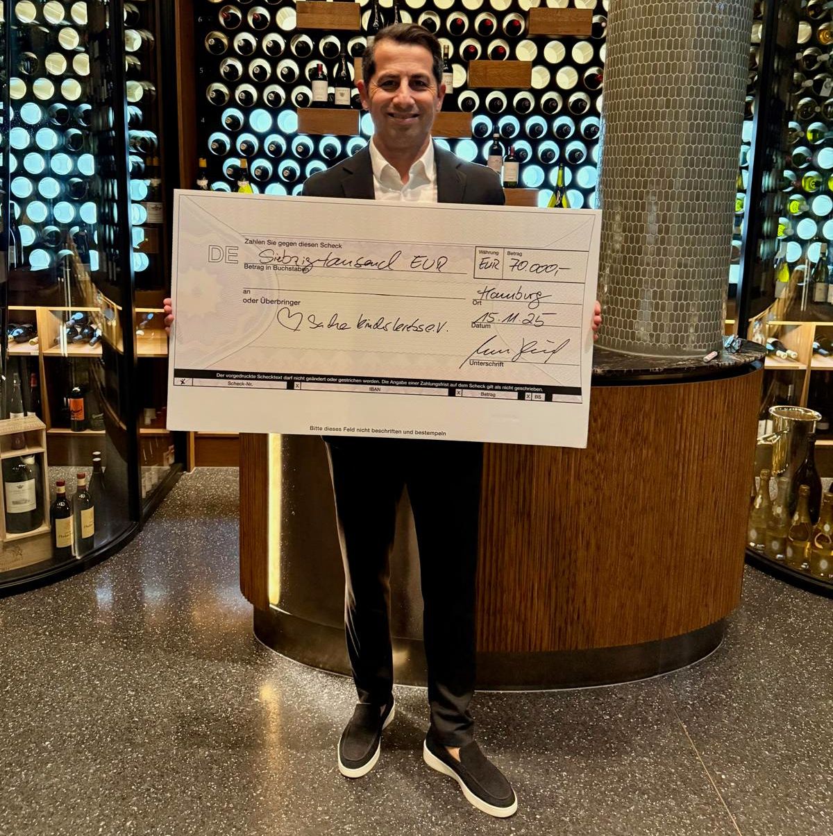 Gastgeber Sharam Honarbakhsh