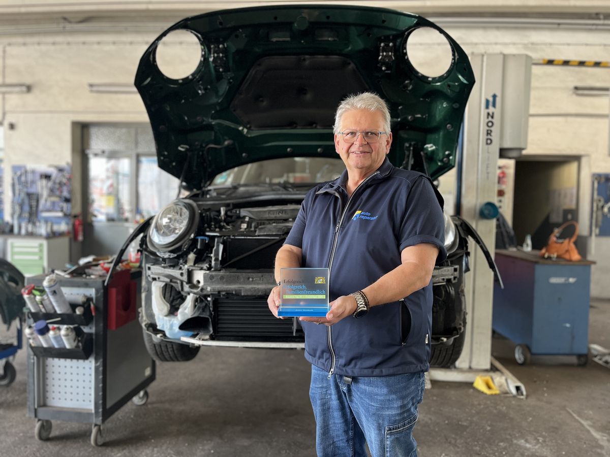 Besondere Kfz-Werkstatt zählt zu familienfreundlichsten Unternehmen