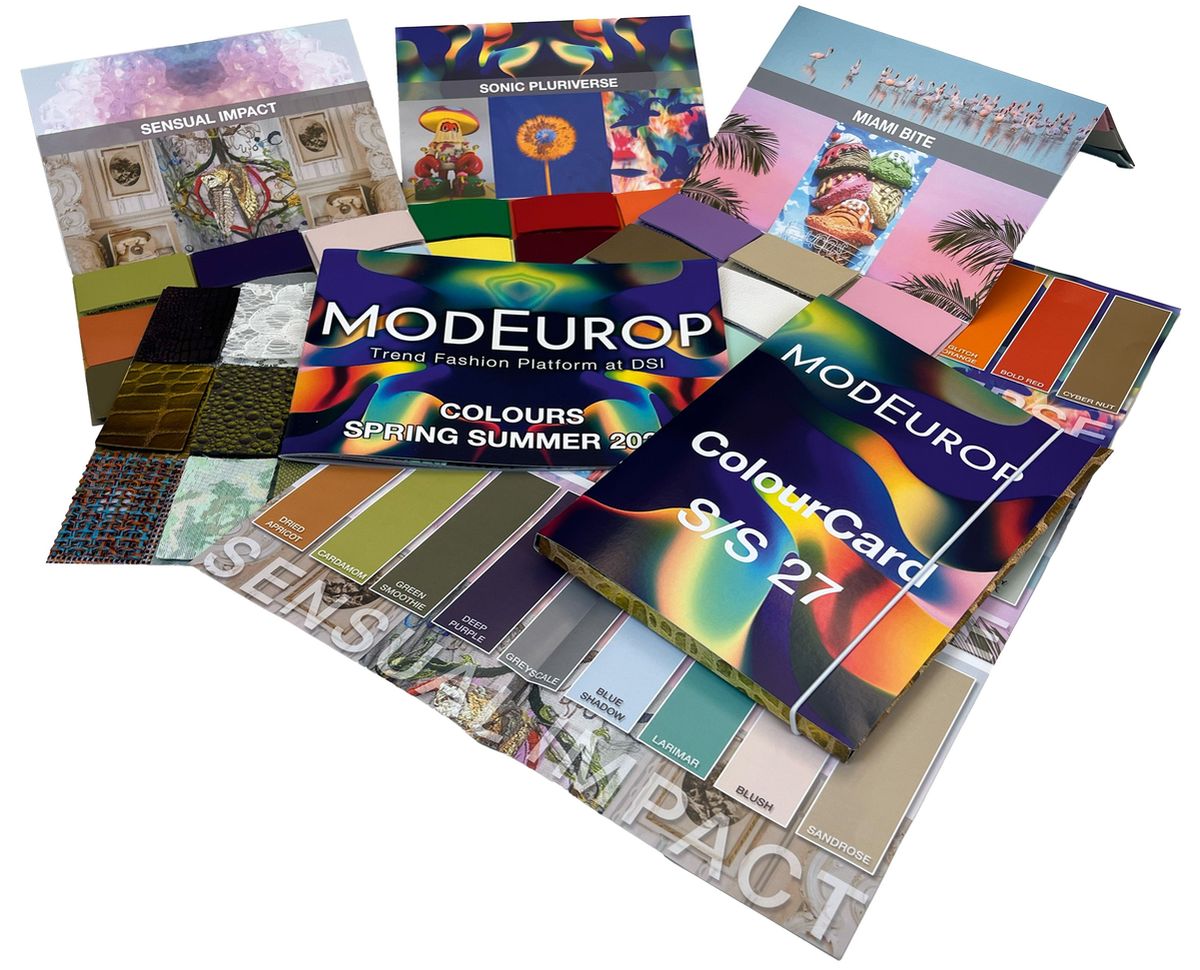Die ModEurop Colour Card für Frühjahr/Sommer 2027 ist am Start