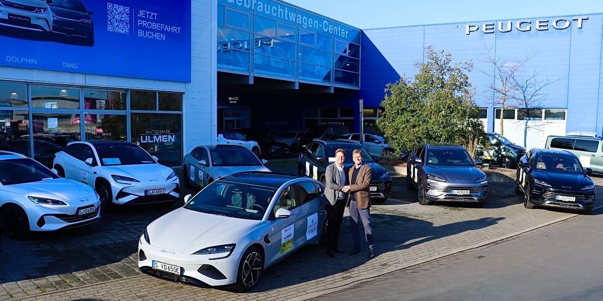 Davis Cup startet - Ulmen shuttelt mit BYD Ulmen