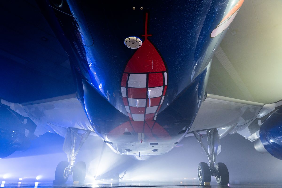 Brussels Airlines hebt mit neuem Tintin-Flugzeug ab