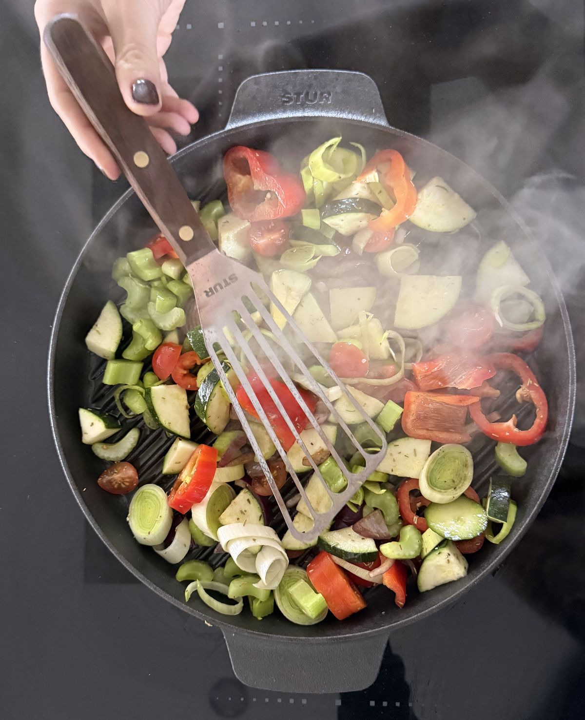 Stur Gusseisen-Grillpfanne 28 cm