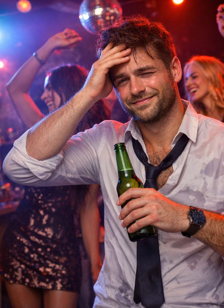 Männer-Beauty nach Partynacht - Express-Routine für frisches Aussehen