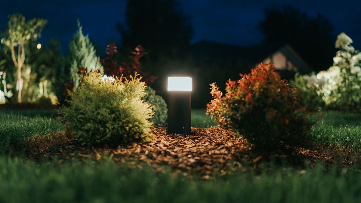 Beleuchtung im Garten