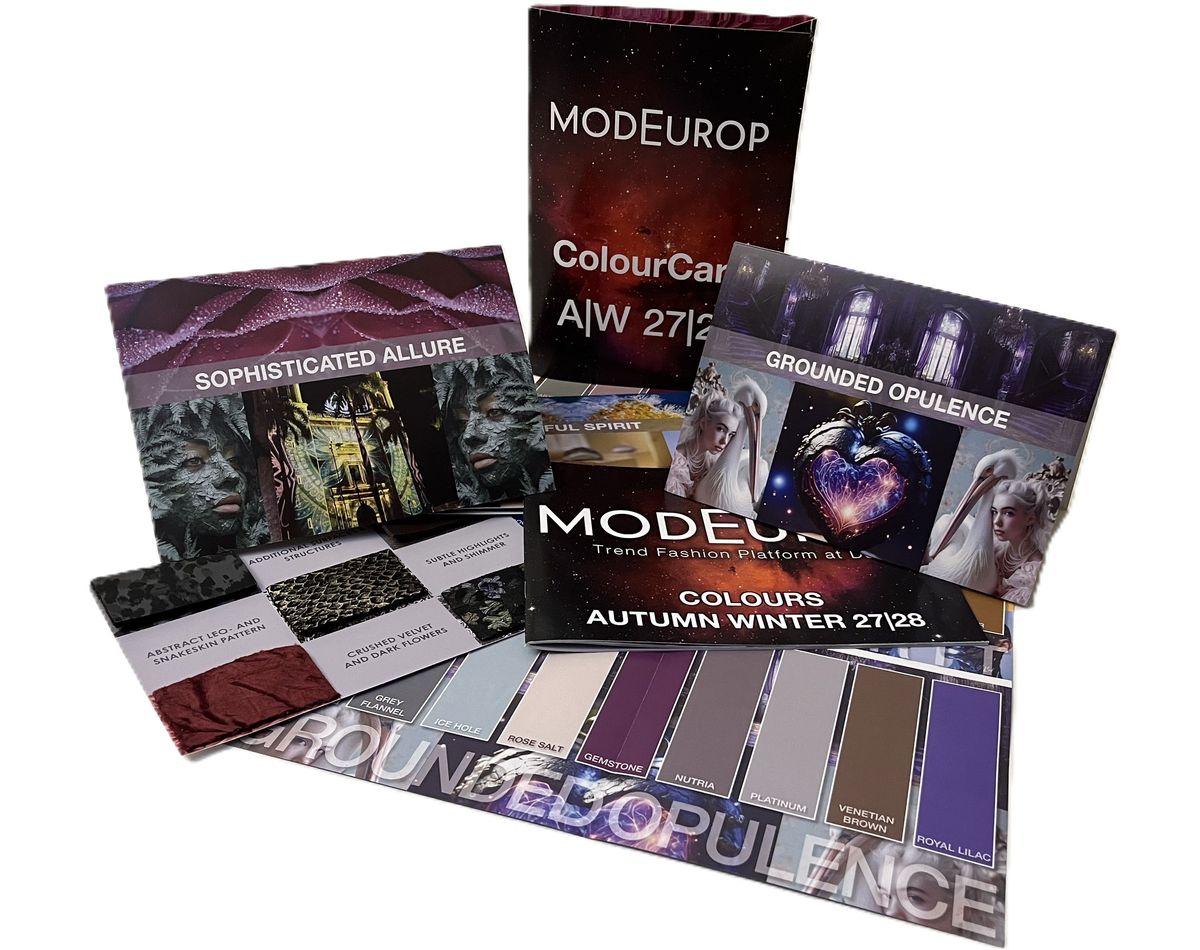 ModEurop gibt Ton vor - Colour Card Herbst/Winter 2027/28 ist da