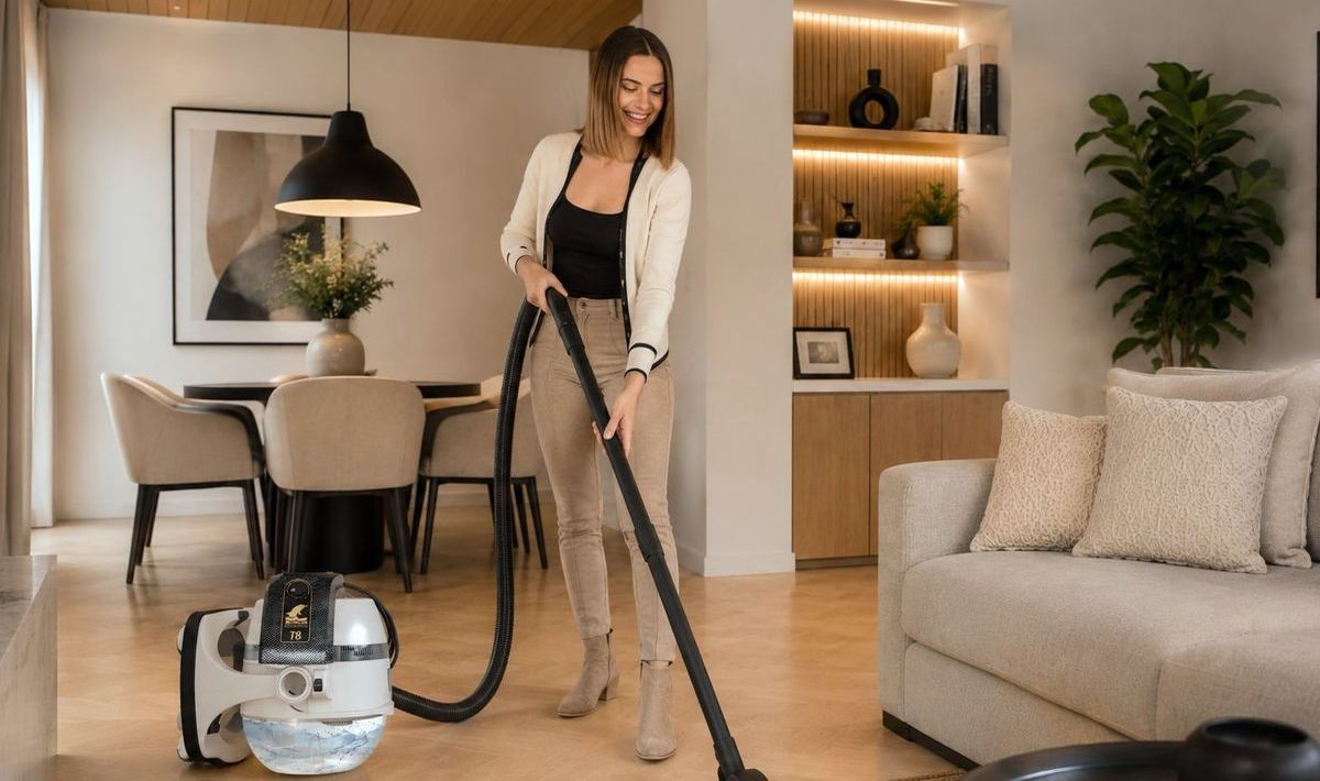 Model Minela Fisic - Delphin T8 Wasserstaubsauger mit Raumluftreinigung im Test