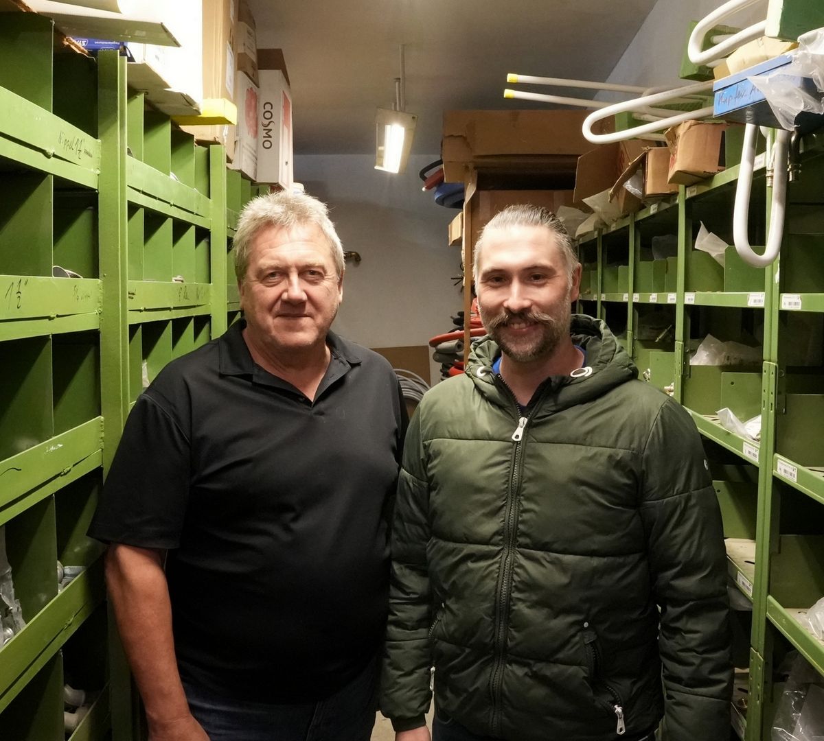 Josef Schauer und Marcel Anzenberger