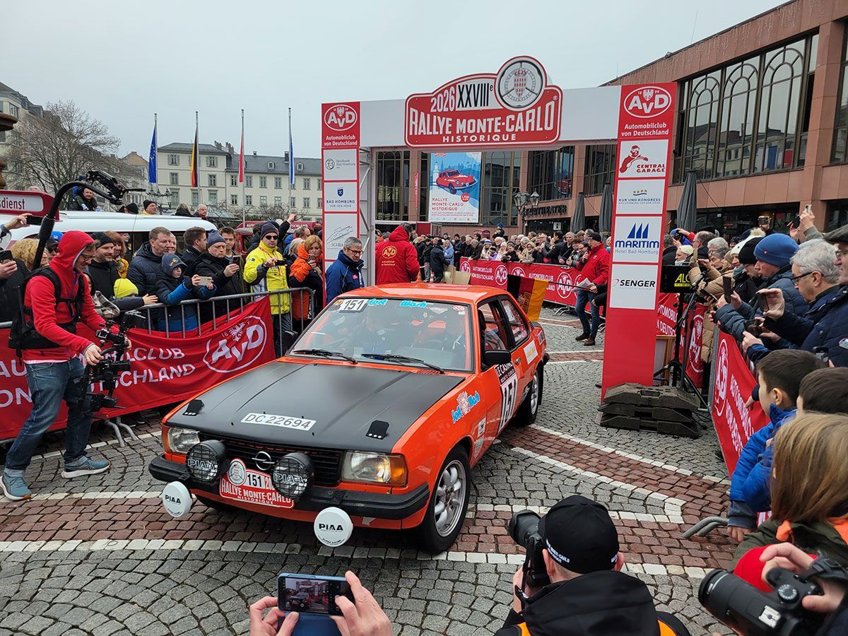 Rallye Monte-Carlo Historique 2027 - AvD lädt zum Start in Bad Homburg