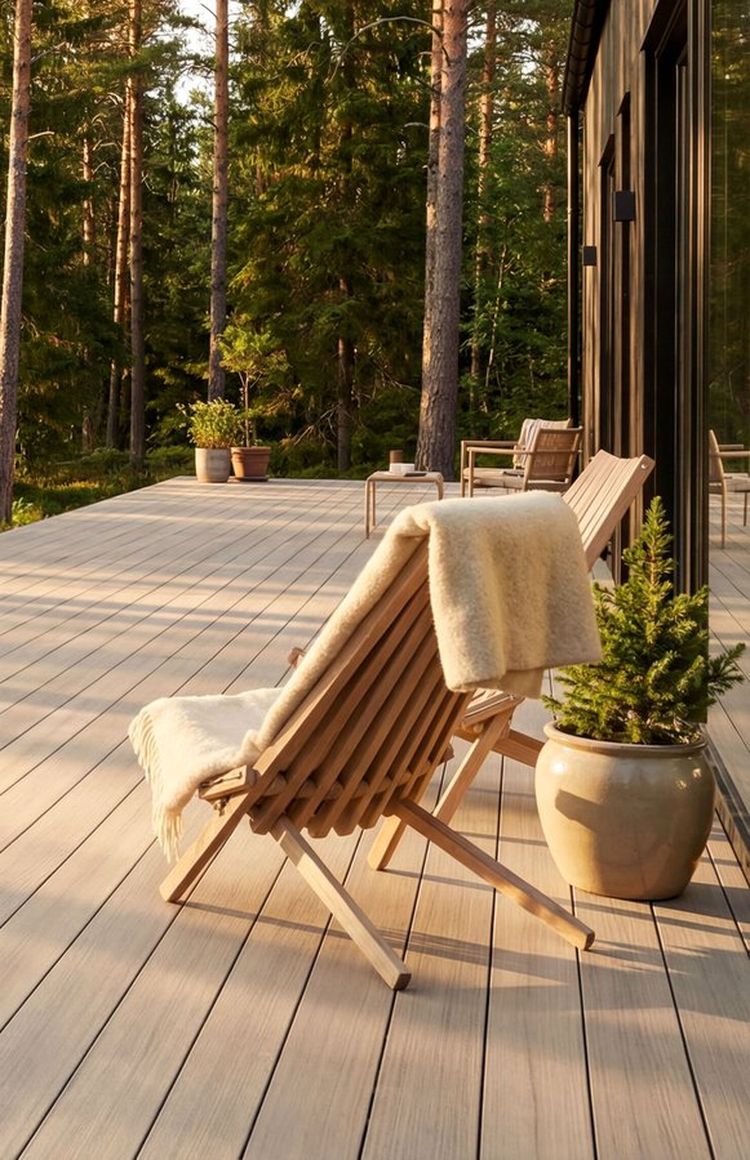 Verbundwerkstoffe für die Terrasse - Waldgefühl und Komfort