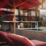 Neuer Infinity-Pool im Burg Hotel Oberlech Pool